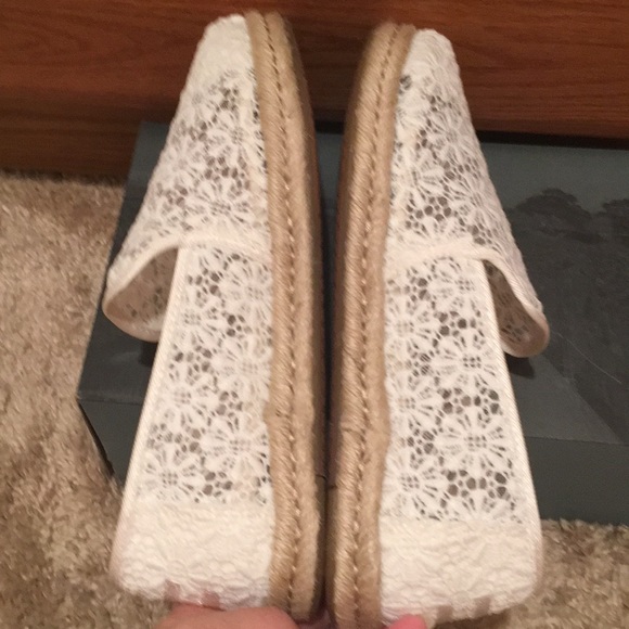 NWT TOMS Alpargata rope natural lace shoes 6.5 - Picture 5 of 9